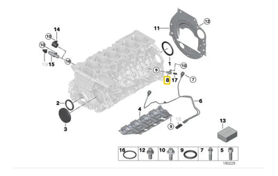 Sensor Cigüeñal Bmw 125 325 X5 X6 X3 Z4 528 135 330 335