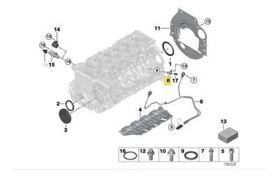 Sensor Cigüeñal Bmw 323i 325i 328i 330i 335i M3