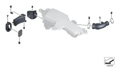 Manguera Codo Cuerpo Aceleracion Bmw 118i 2013 2014 2015