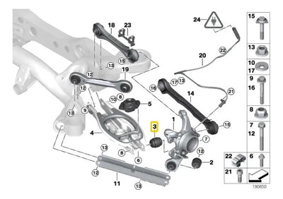Buje Brazo Bmw 118i 120i 135i 125i 325 328i 330i 320i 335i