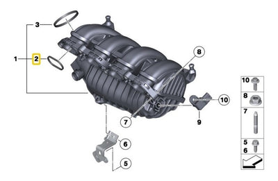 Junta Multiple Admision Mini Cooper Contryman Paceman R57