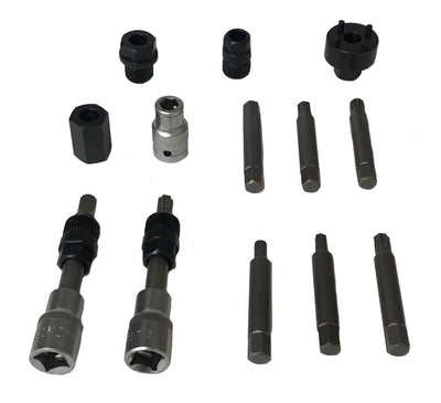 Herramienta Para Desarmar Poleas Alternador 13 Piezas Bgs