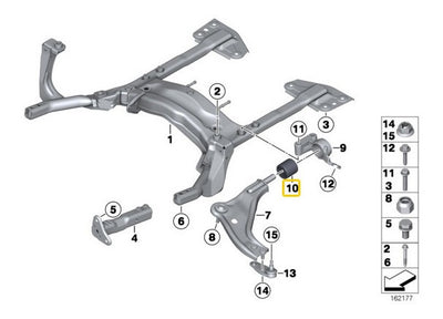 Buje Delantero Mini Coper S R56 R57 R58 R59 560 Countryman