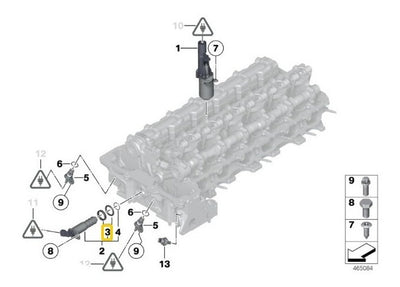 Empaques Valvula Solenoide Sistema Vanos Bmw 125 325 X5 X6