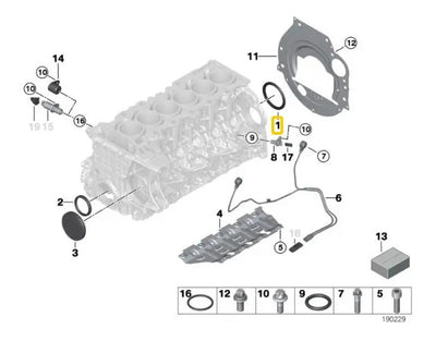 Reten Cigueñal Trasero Bmw 130i 330i 530i 740i M1 335i 535
