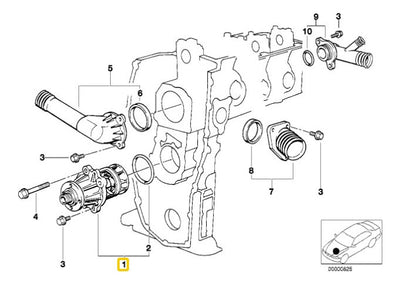 Bomba De Agua Mecanica Bmw 318i Z3 1992 - 2000