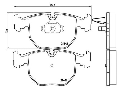 Balatas Frenos Delantero Bmw X5 528 728 M5 525 530 730 540