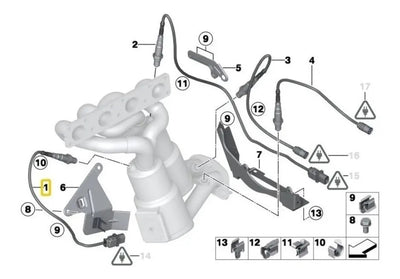 Sensor De Oxigeno Delantero Bmw 335 M3 130 330 135 125 120