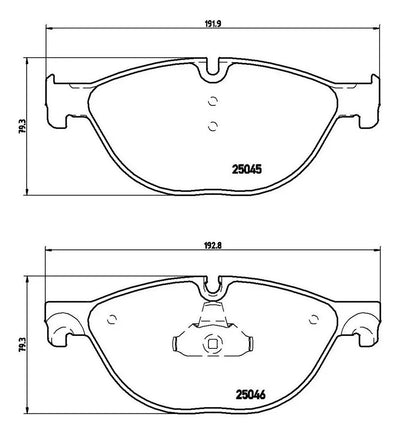 Balatas Frenos Delanteros Bmw 528i 550 530 520 M5 740 535 .