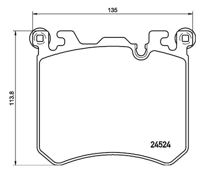 Balatas Frenos Delanteros Bmw E71 E72 F16 X6 2009 A 2019