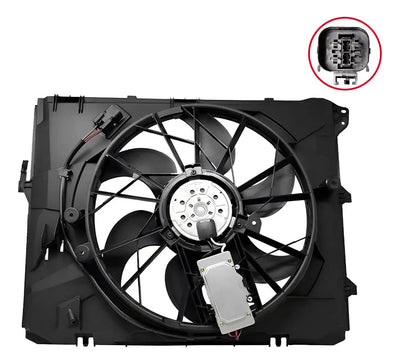 Motoventilador Electrico Para Bmw 120i 2005 Al 2012