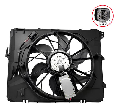 Motoventilador Electrico Para Bmw 120i 2005 - 2012