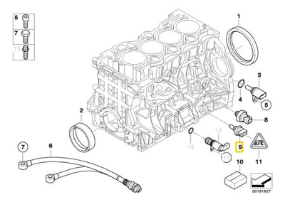Sensor Temperatura Motor Bmw 125i 135i 328i X1 X3 Z3 525i