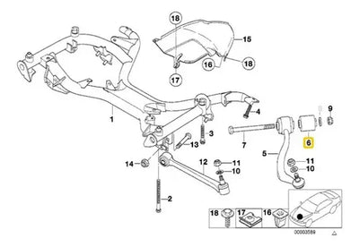 Buje Bmw 540i 740i 740il 750il M5 Brazo