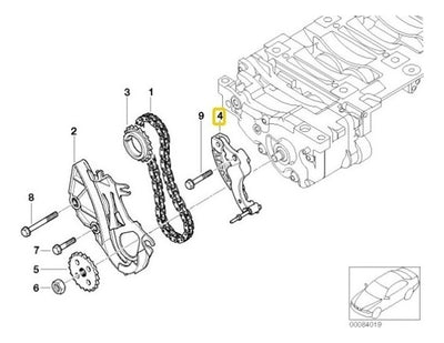 Tensor De Cadena Inferior Bmw 120i 2008 Al 2012