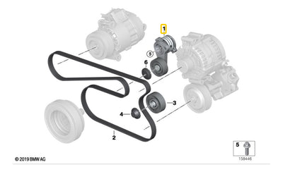 Tensor De Banda De Accesorios Bmw X3 X5 Z4