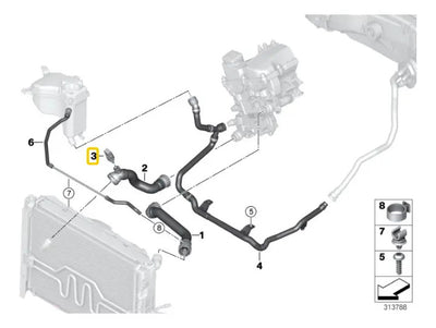 Sensor Temperatura Bmw 320i 325i 330 323i 328i X5 525i Agua