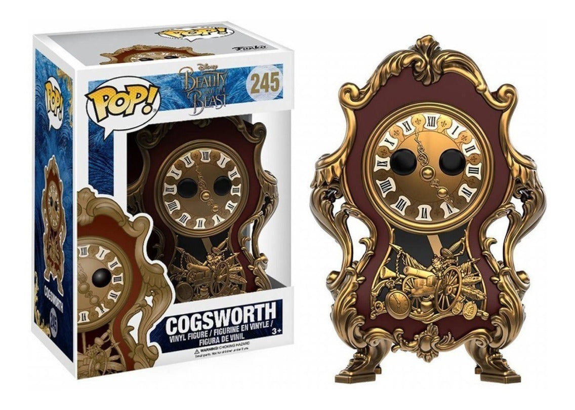 Funko Pop Cogsworth 245 Figura De Vinilo Reloj Disney para vehiculo europeo