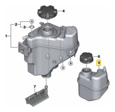 Deposito De Anticongelante Bmw 120i 320i 220i 430i M240i