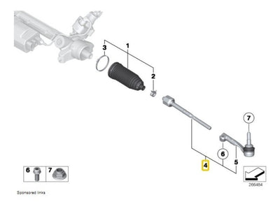 Bieleta Terminal Direccion Bmw 118 325 220i M1 120 125 135