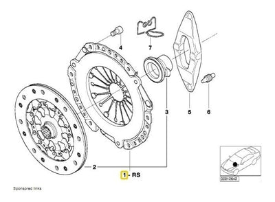 Kit De Engrague Clutch Bmw 328i Z3 528i 320i 323i 728i