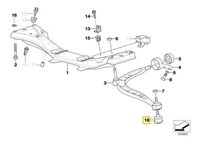 Rotula Inferior Suspension Delantera Bmw 325i Z3 323i 318i