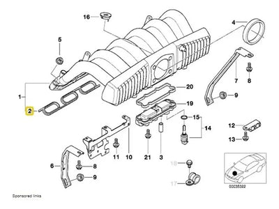 Junta Multiple De Admision Bmw 728 323 320 328 528 Z3 325i