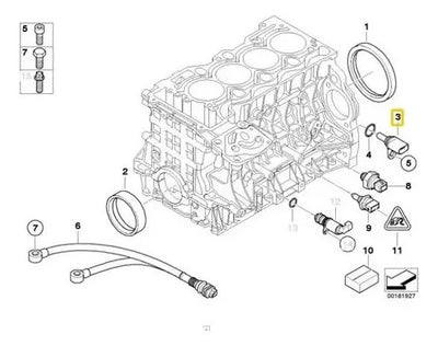 Sensor De Cigueñal Bmw 120i M3 745i 740i 750i 750li