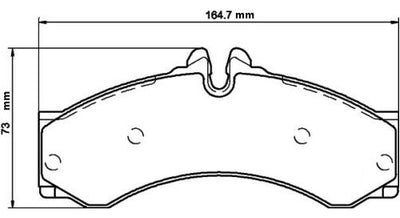 Pastillas Frenos Delanteros Mercedes Benz Sprinter 04-06