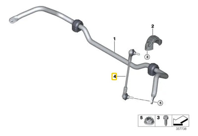 Tornillo Estabilizador Mini Cooper Clubman Cooper S F54 F56